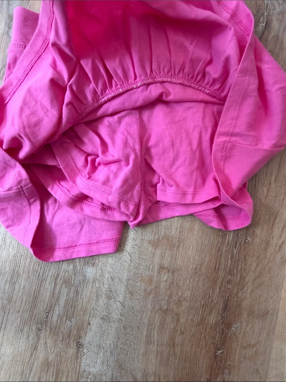 NWT Children's Place Girls' Hot Pink Tiered Skater Skort size medium 7/8